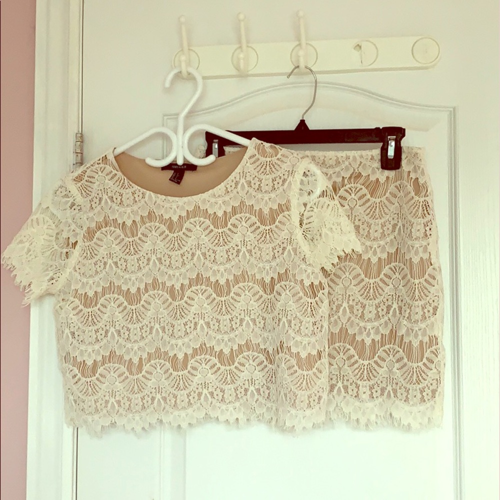 Matching Forever 21 Lace Set
